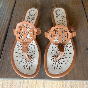 Cognac Tory Burch Sandal